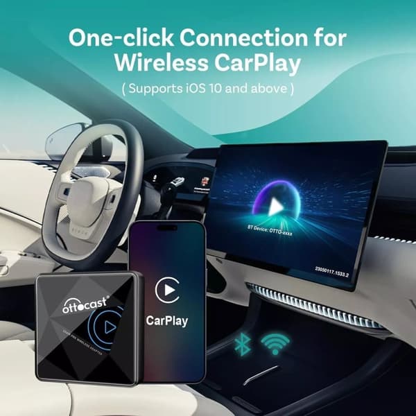 Ottocast U2Air Pro trådlös CarPlay-adapter