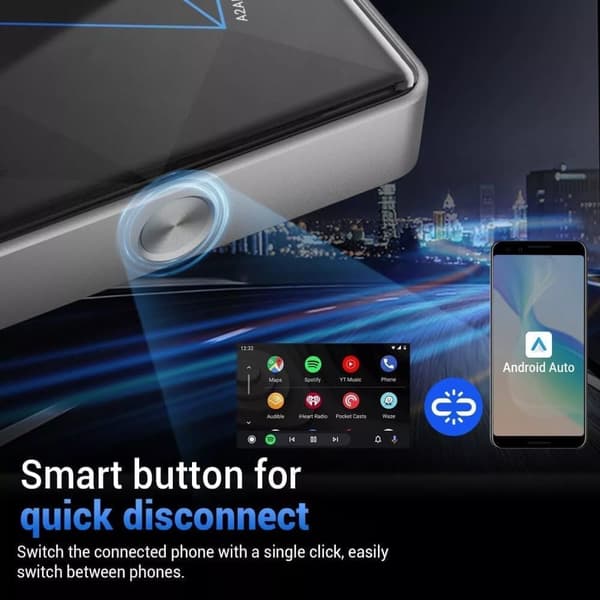 Ottocast A2Air Pro trådlös Android Auto Adapter