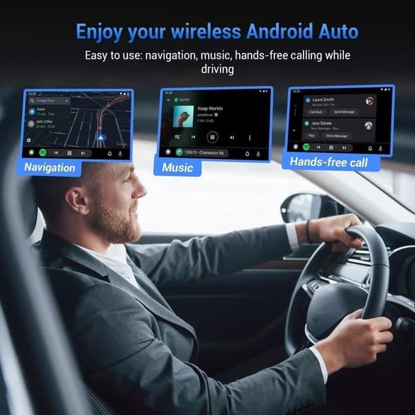 Ottocast A2Air Pro trådlös Android Auto Adapter