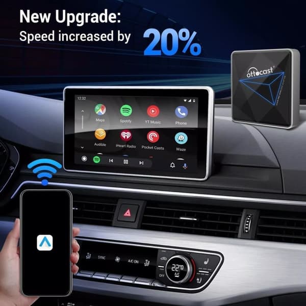 Ottocast A2Air Pro trådlös Android Auto Adapter