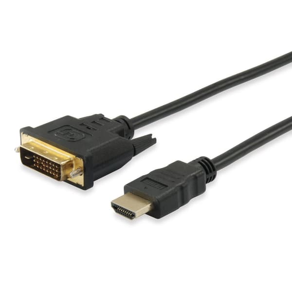 HDMI til DVI-adapter Equip 119325 Sort 5 m