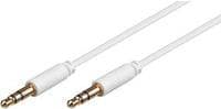 Microconnect AUDLL05W 0,5 m 3,5 mm 3,5 mm vit ljudkabel (AUDLL05W)