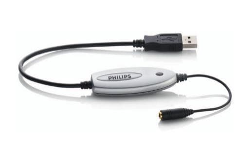 Philips USB-lydadapter LFH 9034 (LFH9034) Sort, Grå
