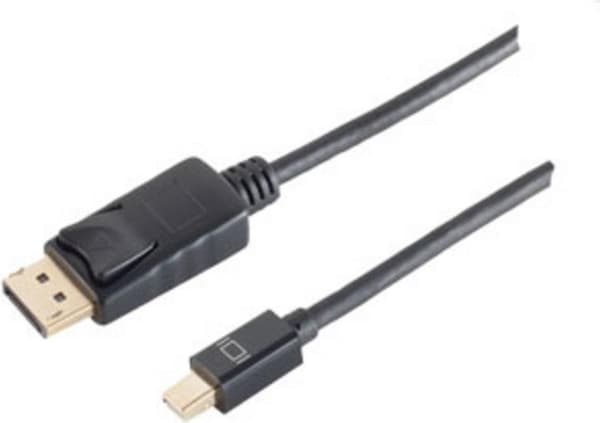 shiverpeaks BS10-52035 DisplayPort-kabel 2 m Mini DisplayPort Sort (BS10-52035)