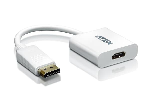 Aten VC981 VC985 - DisplayPort till HDMI-adapter - vit (VC981, VC985)