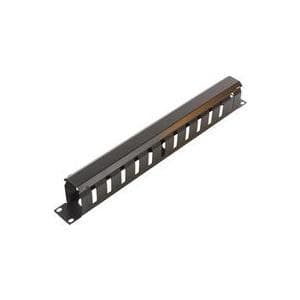 MicroConnect Cable Management - kabelstyring - sort - 1U - 48,3 cm (19")
