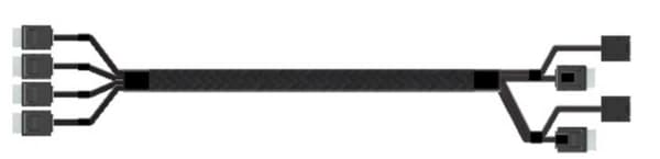 Intel OCuLink Cable Kit AXXCBL625CVCX - Internt SAS-kabel - 4i MiniLink SAS (SFF-8611) (M) lige til 4i MiniLink SAS (SFF-8611) (M) - 62,5 cm