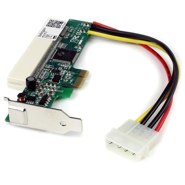 StarTech.com PCI Express-gränssnittskort för PCI-lågprofiladapterkort - PCIe x1 till PCI-kortplatsadapter (PEX1PCI1) Röd