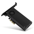 Pikkukuva 1 / 7: Axagon PCEM2-DC PCI-E x4 - M.2 NVMe -sovitin jäähdytyksellä
