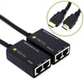 Pikkukuva 1 / 2: Techly-vahvistin HDMI Cat 5e/6 kompakti 30m IDATA EXT-E30D