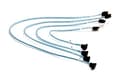 Pikkukuva 1 / 5: Supermicro 4 x Pyöreä SATA-kaapeli 0,56 m Musta, Sininen, Valkoinen