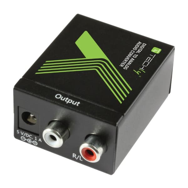 Techly lydkonverter til SPDIF digital til analog IDATA SPDIF-3