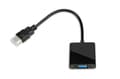 Miniatyrbild 2 av 2: iBox IAHV01 videokabeladapter HDMI Typ A (Standard) VGA (D-Sub) Svart