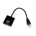Miniatyrbild 1 av 2: iBox IAHV01 videokabeladapter HDMI Typ A (Standard) VGA (D-Sub) Svart