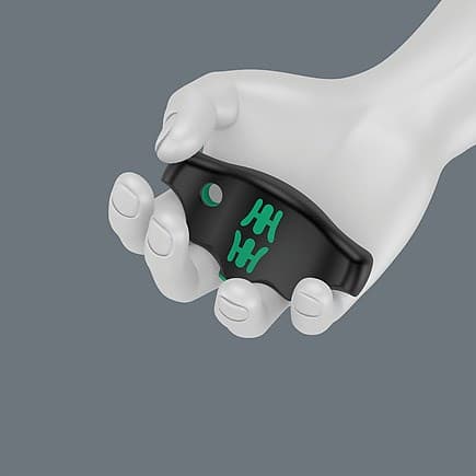WERA-kärkisarja T-räikkäavaimella 1/4" 17 osaa kotelossa KRAFTFORM KOMPAKT 400 RA SET1