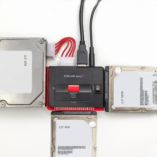 Qoltec USB 3.0 till IDE-adapter | SATA III