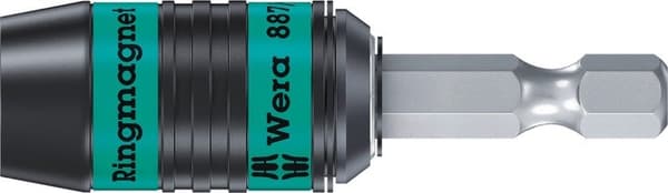 WERA Bitholder 1/4"x 57 hurtigudløsende med ring