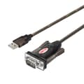 Miniatyrbild 1 av 4: UNITEK Y-105 seriekabel Svart 1,5 m USB Typ-A DB-9