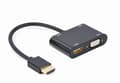 Pikkukuva 6 / 7: Gembird A-HDMIM-HDMIFVGAF-01 liitäntäkortit/sovitin HDMI, VGA