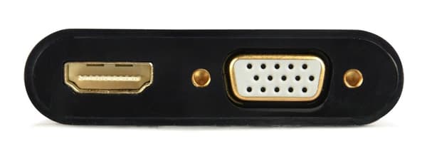 Gembird A-HDMIM-HDMIFVGAF-01 liitäntäkortit/sovitin HDMI, VGA