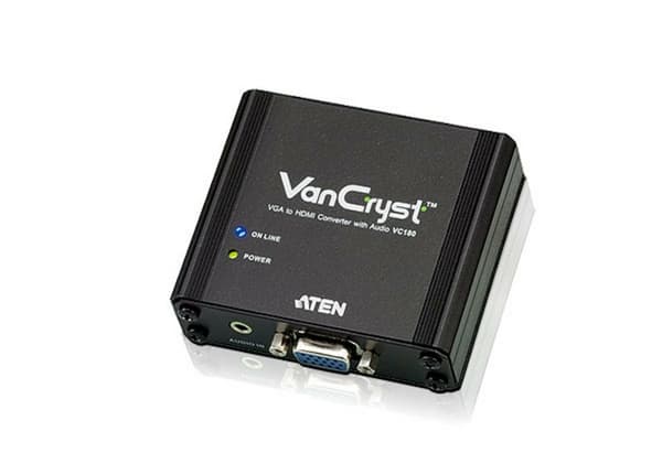 ATEN VGA til HDMI lyd/video-konverter