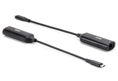 I/O-adapter USB till RJ45 hane/hona CAC-1421 CLUB3D