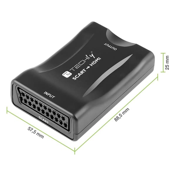 TECHly IDATA SCART-HDMI3 SCART til HDMI