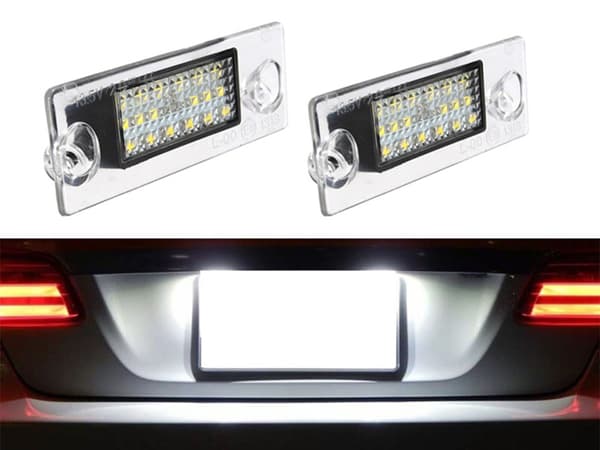 Audi A4 S4 B5 Sedan Led skyltbelysning 6000k