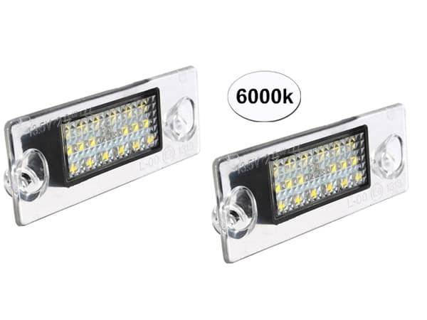 Audi A4 S4 B5 Sedan Led skyltbelysning 6000k