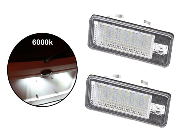 Audi A6 C5 B4 Avant RS6 1998 - 2005 Led skyltbelysning 6000k