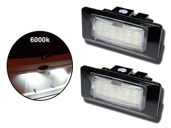 Audi Q5 A1 A4 A6 A5 TT VW Passat Skoda Led skyltbelysning