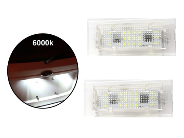 BMW E53 X5 04-06 facelift Led skyltbelysning 6000k