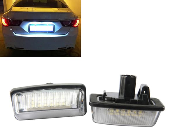 Toyota Corolla Starlet Previa Crown Wish Led skyltbelysning