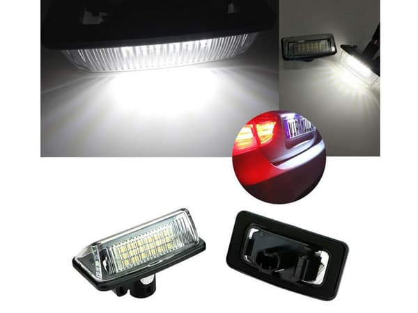 Toyota Corolla Starlet Previa Crown Wish Led skyltbelysning