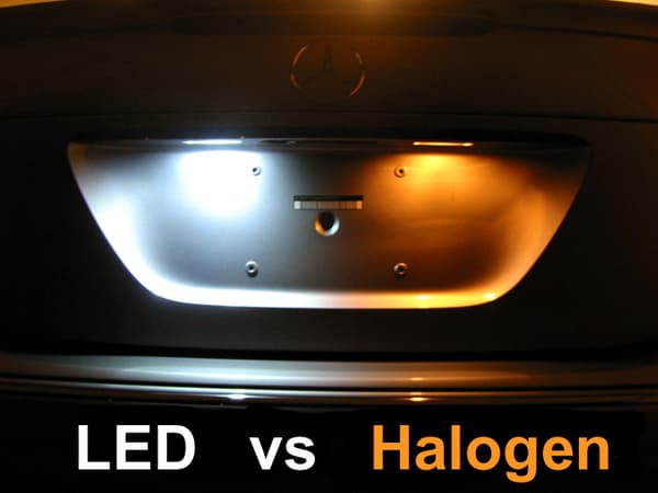 BMW E46 2004 - 2006 2D Led skyltbelysning 6000k styling
