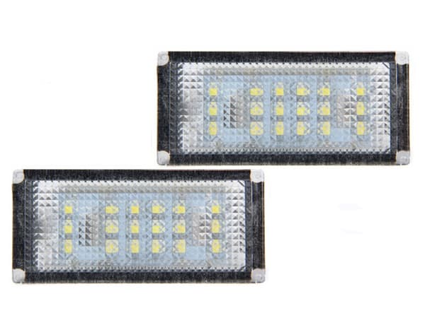BMW E46 2004 - 2006 2D Led skyltbelysning 6000k styling