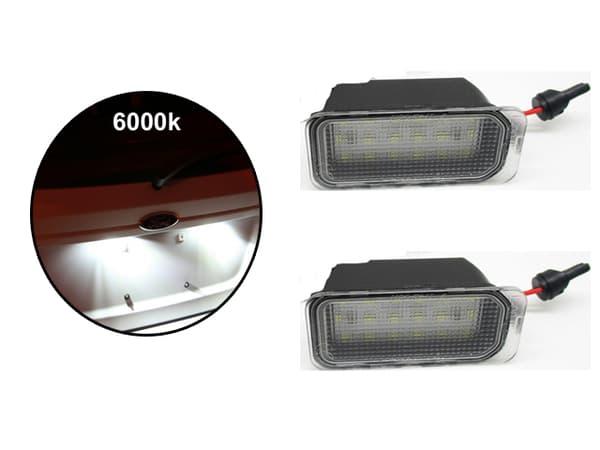 Ford Focus Mondeo Fiesta Kuga C-Max S-max Led skyltbelysning