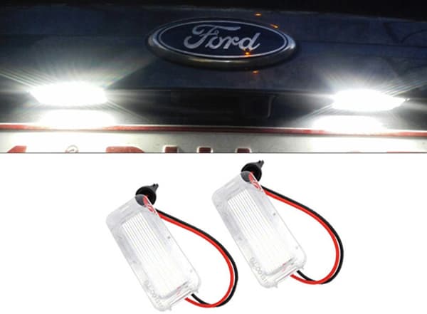 Ford Focus Mondeo Fiesta  Kuga S-max Galaxy Led skyltbelysning