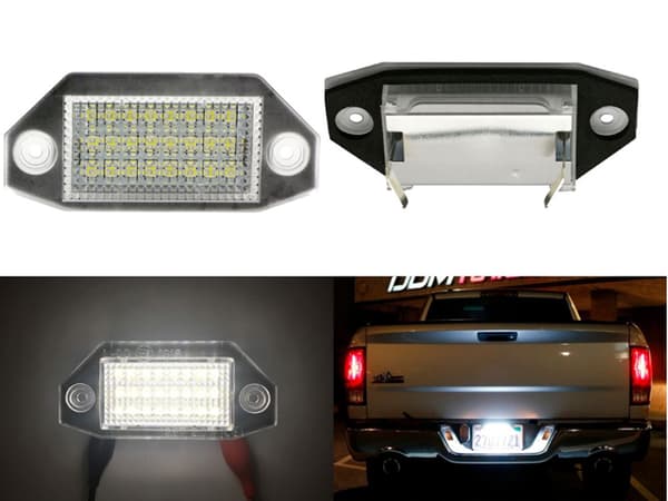 Ford Mondeo mk3 2000 - 2007  4/5-dörrar Led skyltbelysning