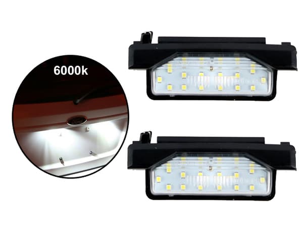 Mazda 6  09-15 Led skyltbelysning styling led 2-pack