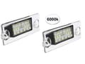 Miniatyrbild 6 av 6: Audi A4 S4 B5 A3 8L  Led skyltbelysning 6000k