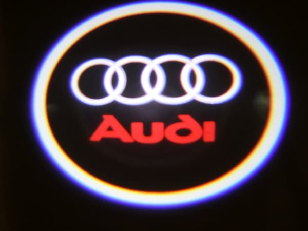 Audi Laser logga led till dörr A1 A3 A4 A5 A6 A7 A8 Q3 Q5 Q7 TT