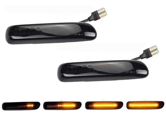 Led dynamisk blinkers BMW E46 med smoking lens