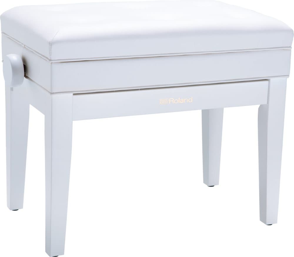 Roland RPB-400WH Pianotuoli, Valkoinen