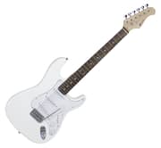 DiMavery ST-203 El-Gitar, hvit