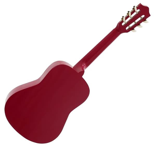 DiMavery AC-303 klassisk spansk gitar 1/2, pink