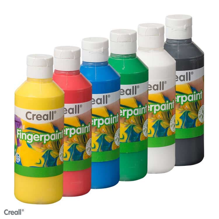 Fingermaling, 6 x 250 ml