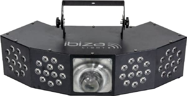 Ibiza Starwash 3-i-ett ljuseffekt med DMX