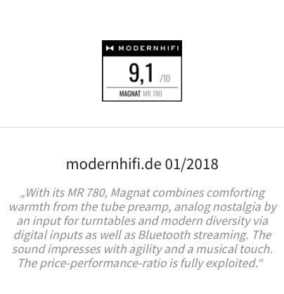 Magnat MR 780 stereomottagare
