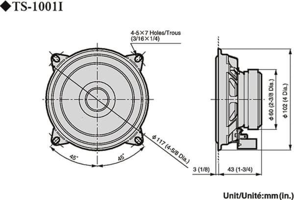 Pioneer TS-1001i